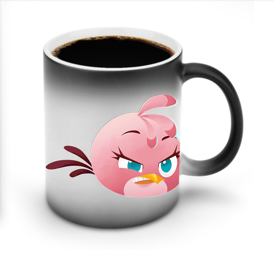 （画像用） Angry Birds アングリーバード 温度変色マグカップ