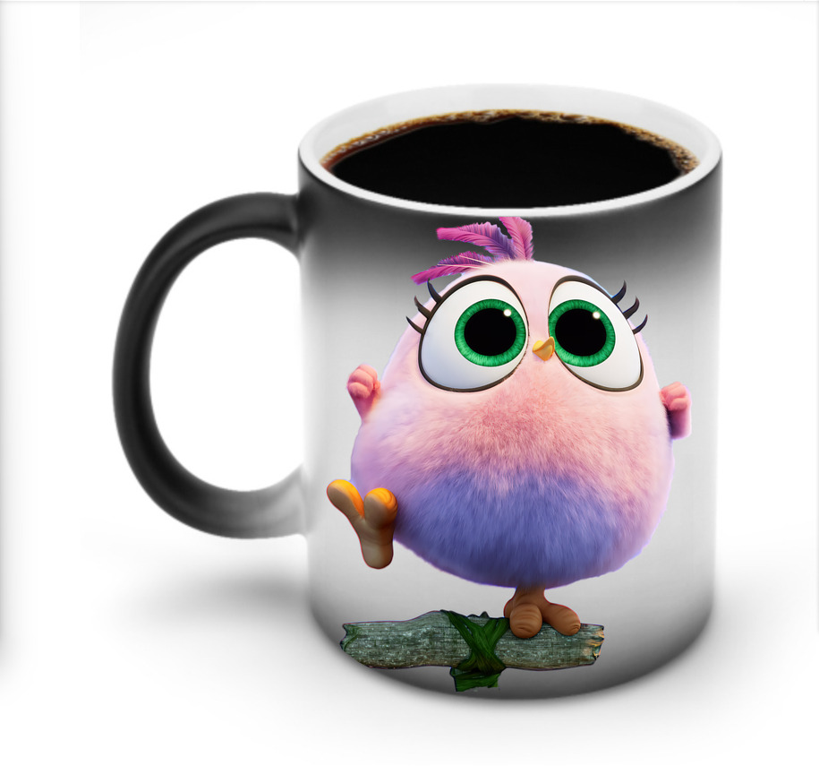 （画像用） Angry Birds アングリーバード 温度変色マグカップ