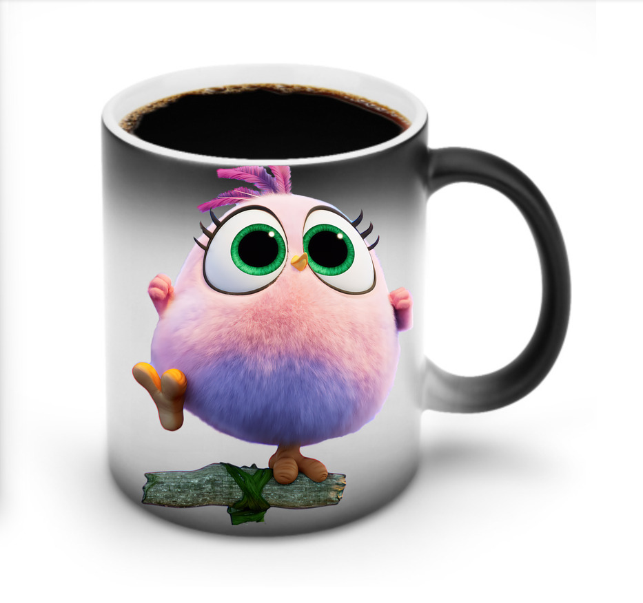 （画像用） Angry Birds アングリーバード 温度変色マグカップ