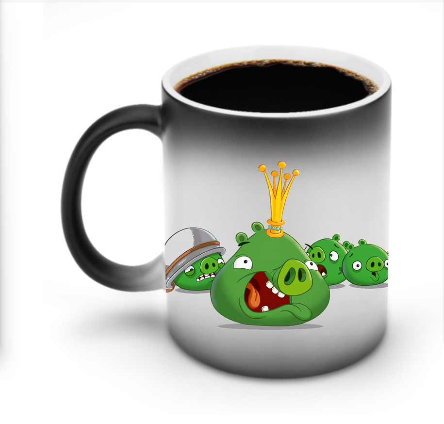 （画像用） Angry Birds アングリーバード 温度変色マグカップ