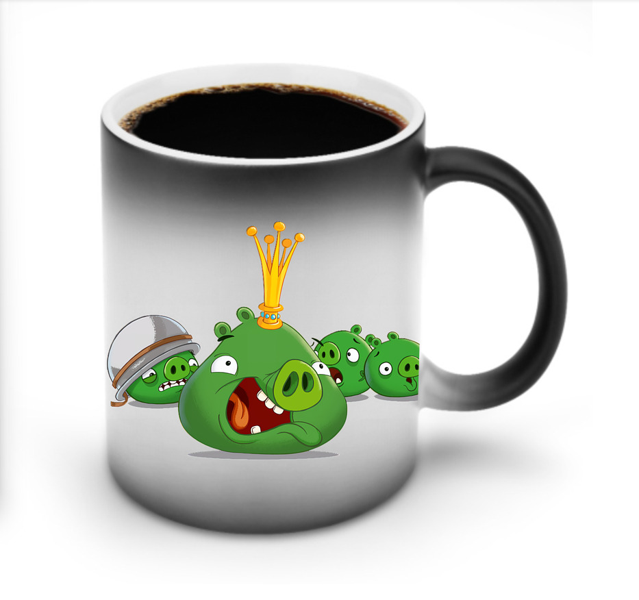 （画像用） Angry Birds アングリーバード 温度変色マグカップ