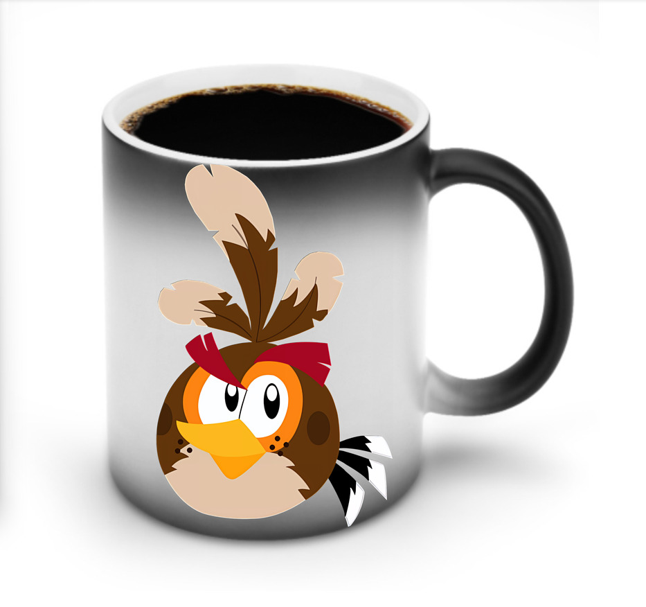 （画像用） Angry Birds アングリーバード 温度変色マグカップ