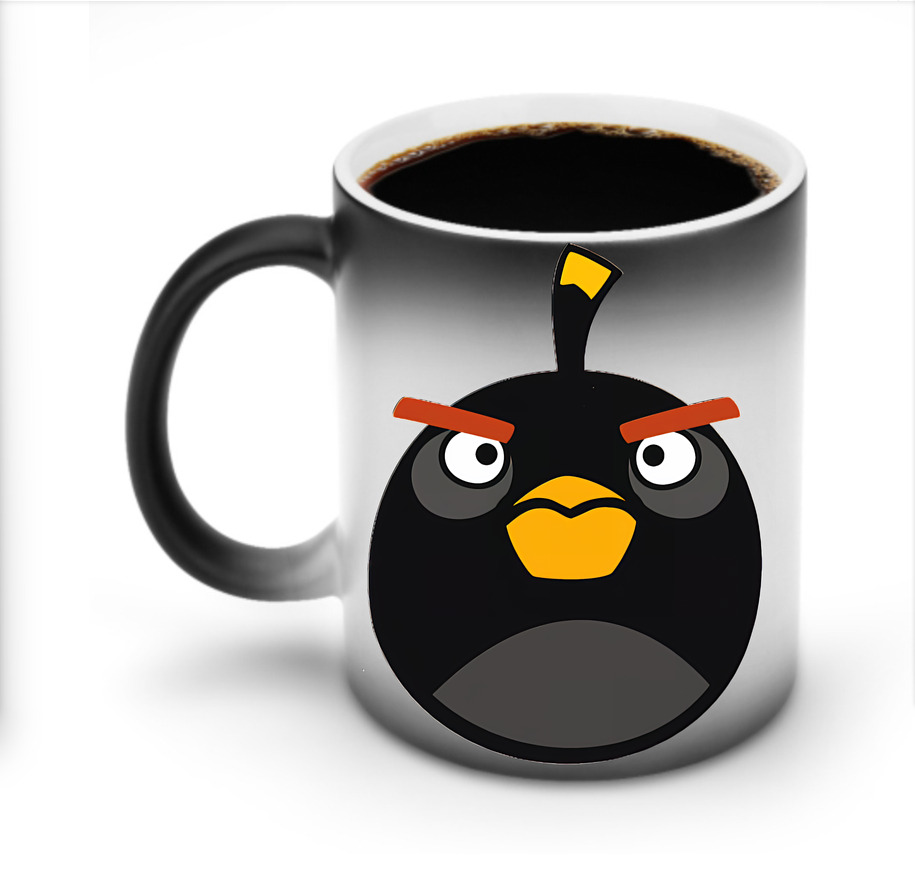 （画像用） Angry Birds アングリーバード 温度変色マグカップ
