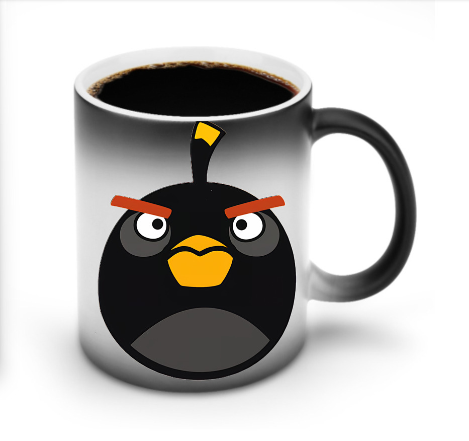 （画像用） Angry Birds アングリーバード 温度変色マグカップ
