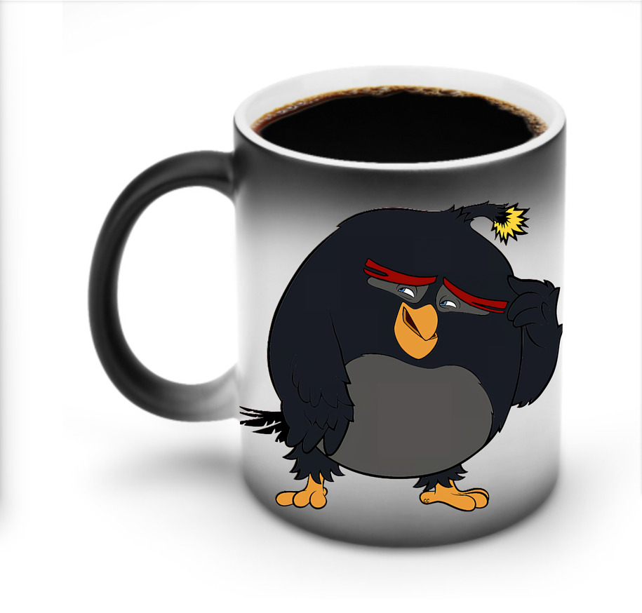 （画像用） Angry Birds アングリーバード 温度変色マグカップ