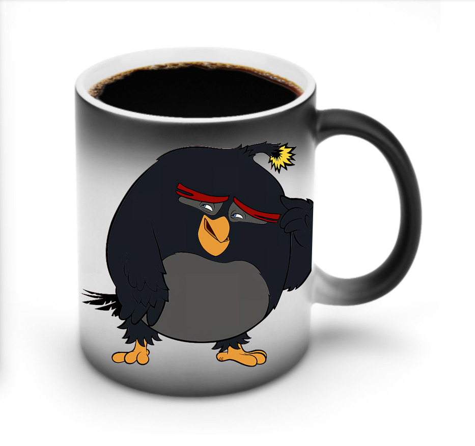 （画像用） Angry Birds アングリーバード 温度変色マグカップ