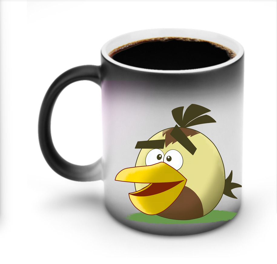 （画像用） Angry Birds アングリーバード 温度変色マグカップ