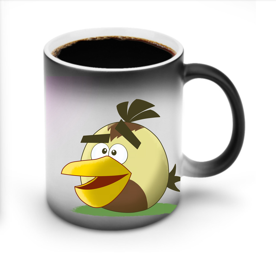 （画像用） Angry Birds アングリーバード 温度変色マグカップ