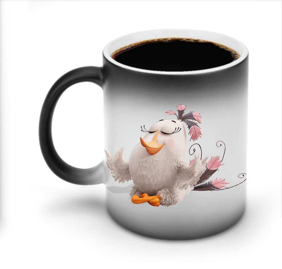 （画像用） Angry Birds アングリーバード 温度変色マグカップ