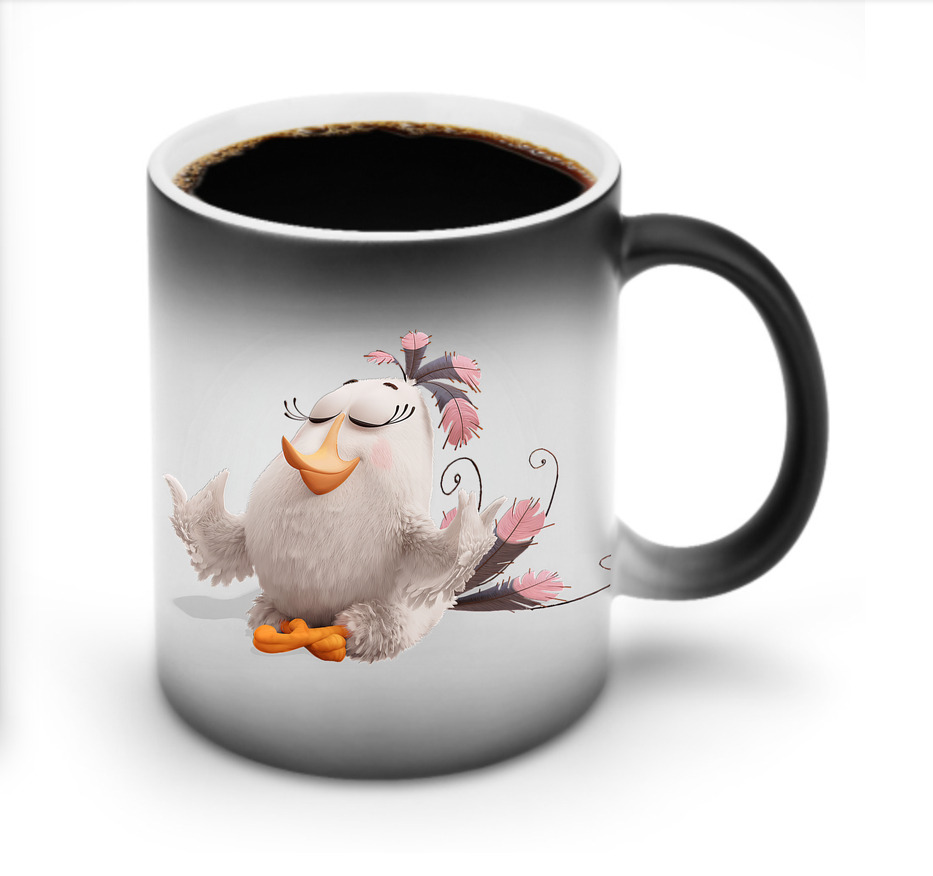 （画像用） Angry Birds アングリーバード 温度変色マグカップ