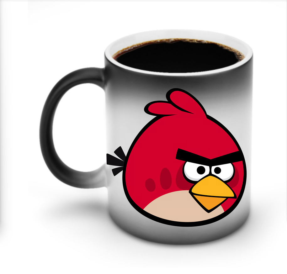 （画像用） Angry Birds アングリーバード 温度変色マグカップ