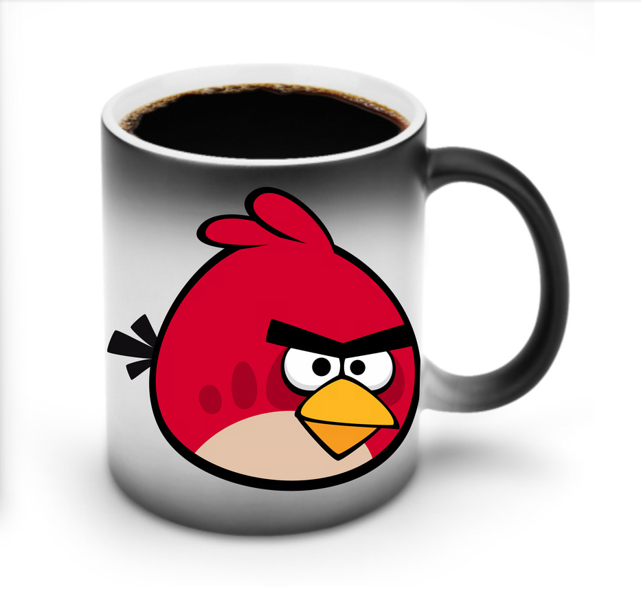 （画像用） Angry Birds アングリーバード 温度変色マグカップ