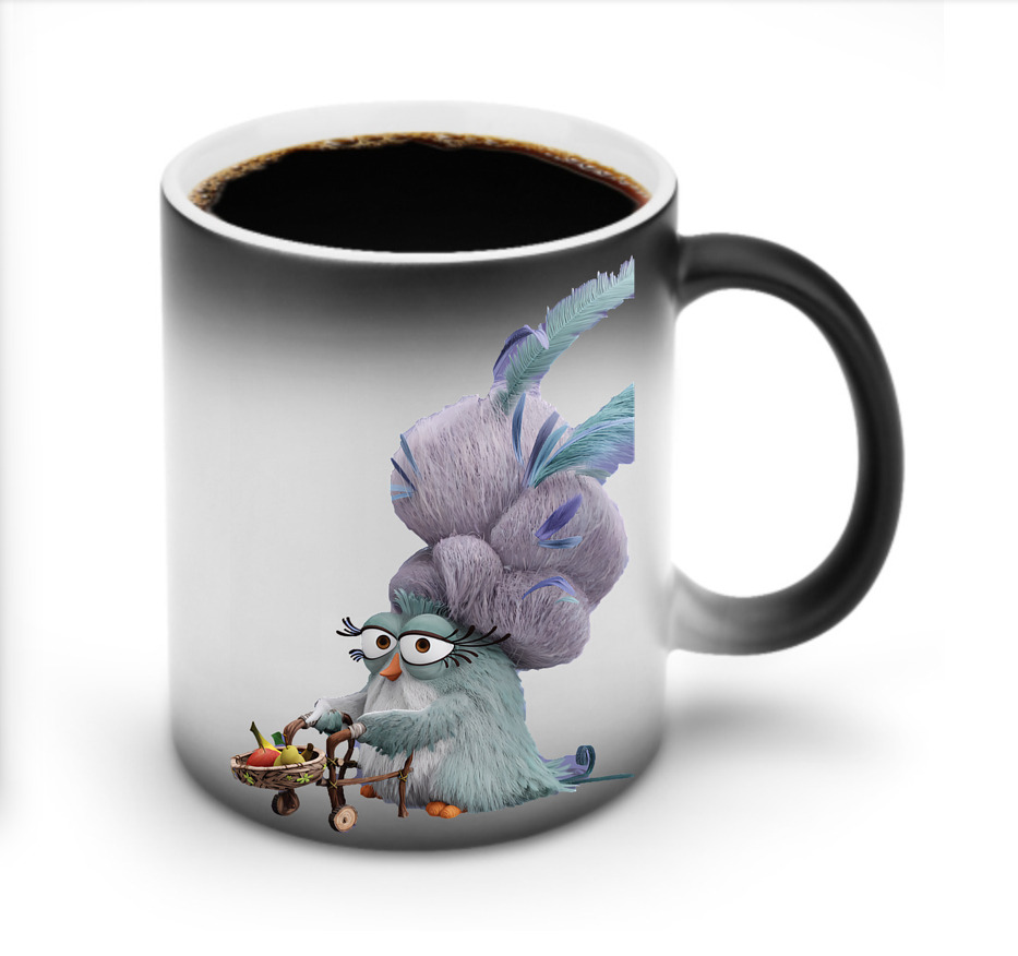 （画像用） Angry Birds アングリーバード 温度変色マグカップ