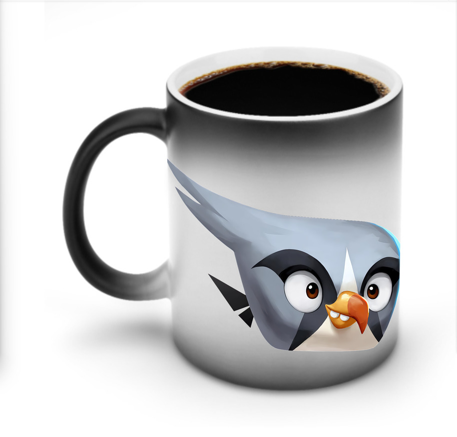 （画像用） Angry Birds アングリーバード 温度変色マグカップ