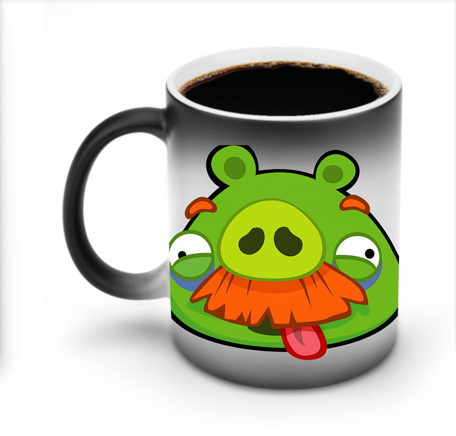 （画像用） Angry Birds アングリーバード 温度変色マグカップ