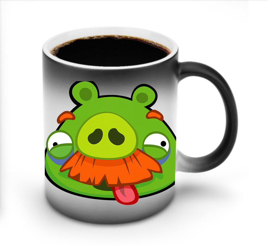 （画像用） Angry Birds アングリーバード 温度変色マグカップ