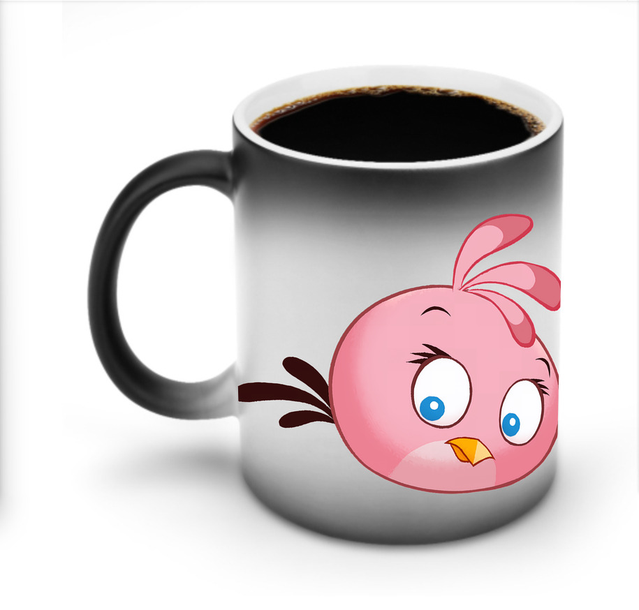 （画像用） Angry Birds アングリーバード 温度変色マグカップ