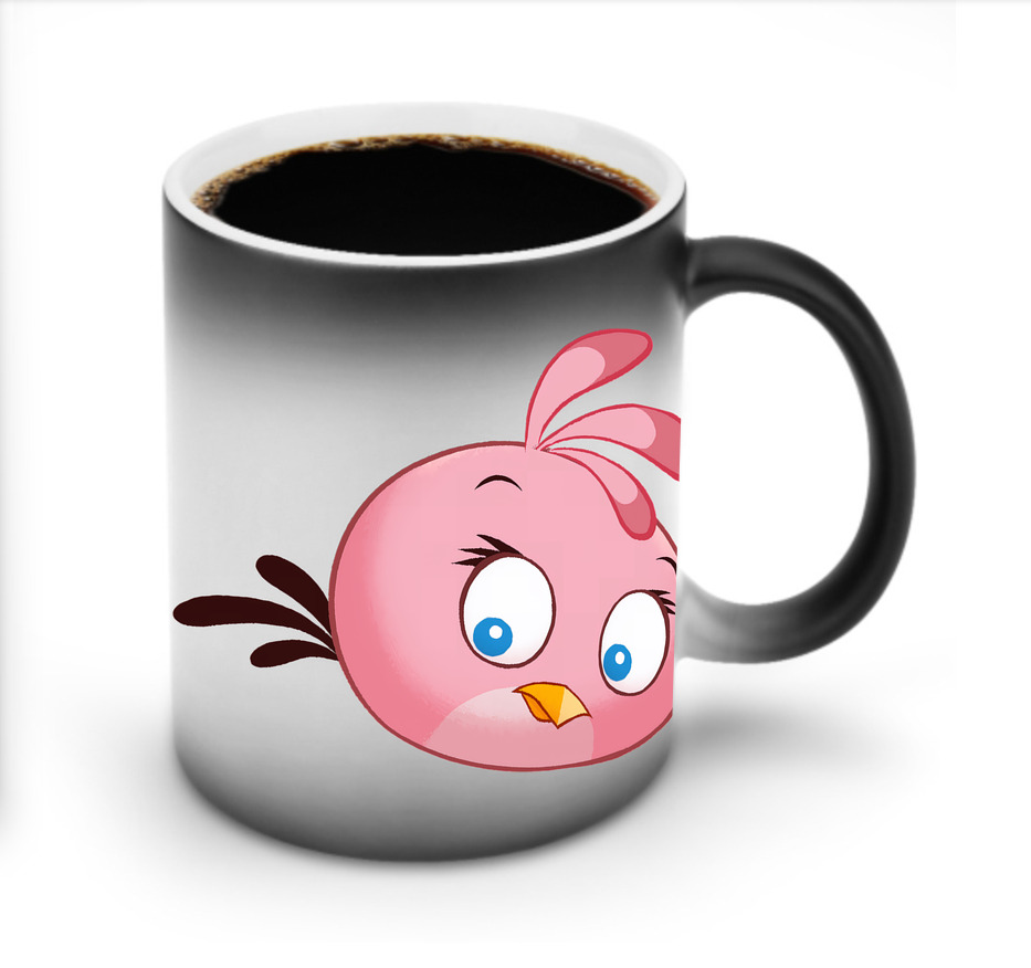 （画像用） Angry Birds アングリーバード 温度変色マグカップ