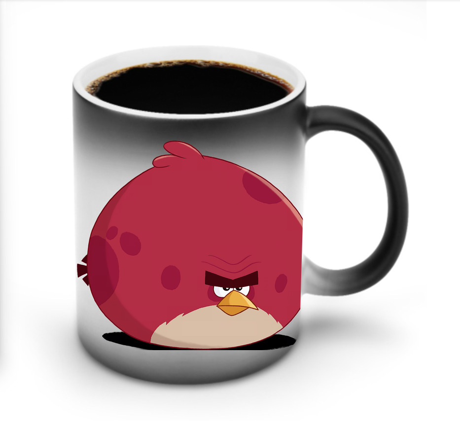 （画像用） Angry Birds アングリーバード 温度変色マグカップ
