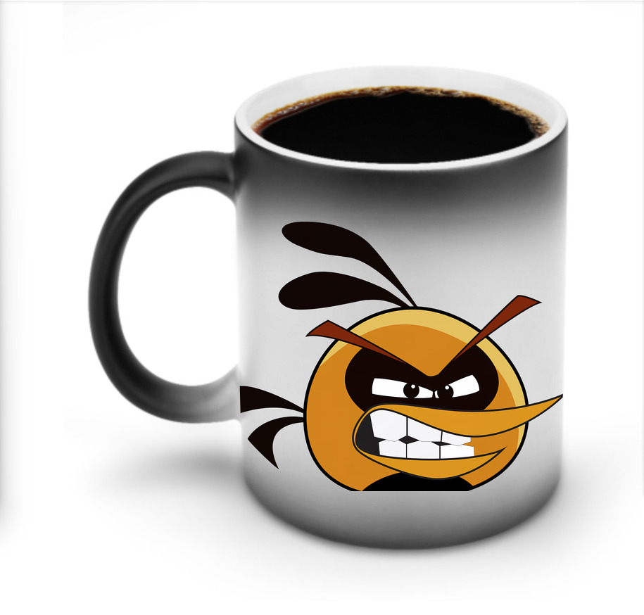 （画像用） Angry Birds アングリーバード 温度変色マグカップ