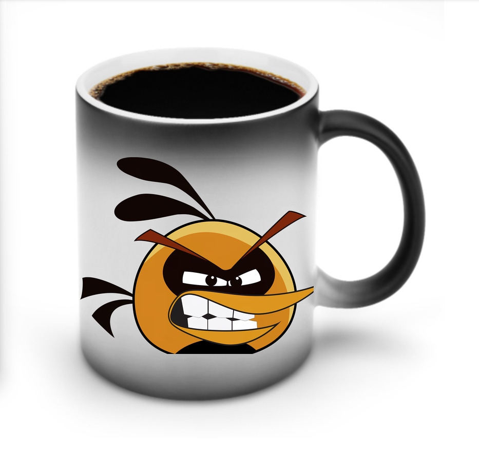 （画像用） Angry Birds アングリーバード 温度変色マグカップ