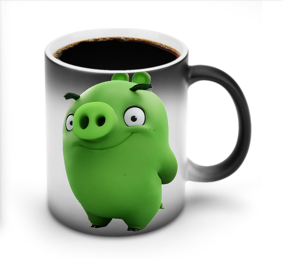 （画像用） Angry Birds アングリーバード 温度変色マグカップ
