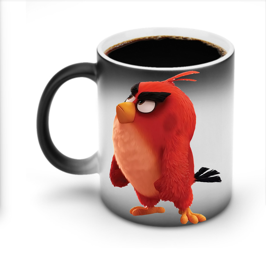（画像用） Angry Birds アングリーバード 温度変色マグカップ