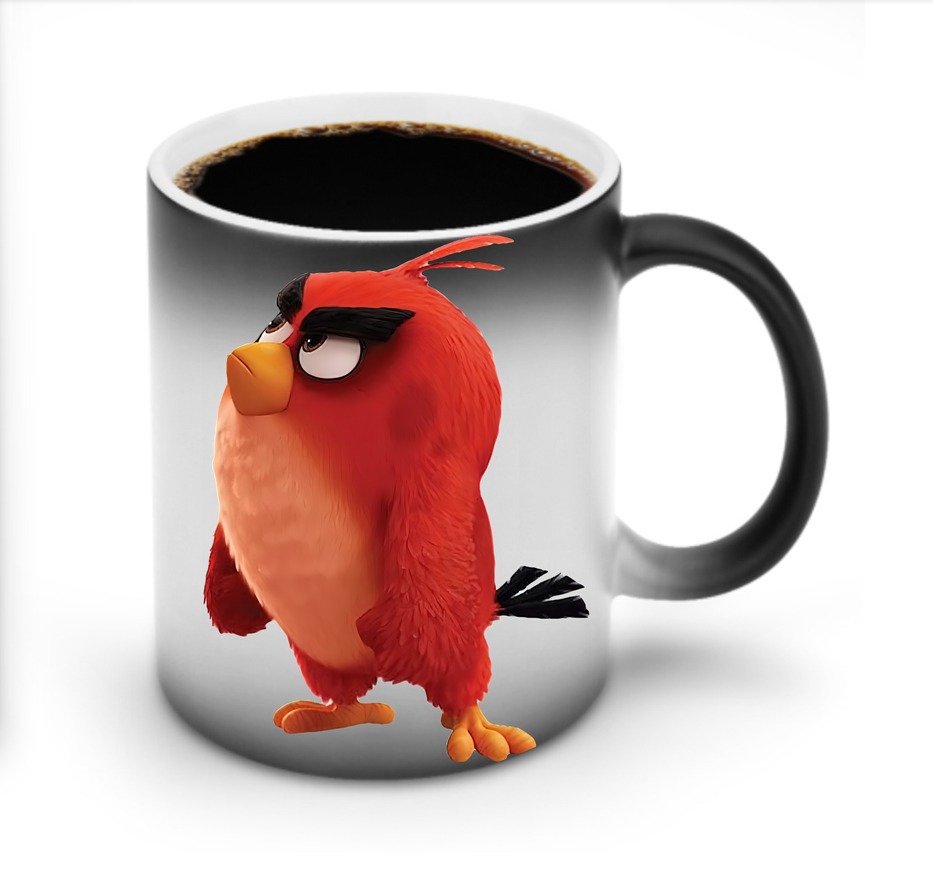 （画像用） Angry Birds アングリーバード 温度変色マグカップ