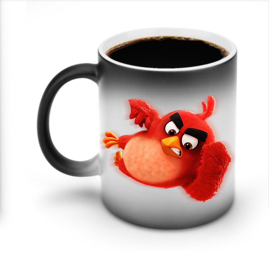 （画像用） Angry Birds アングリーバード 温度変色マグカップ