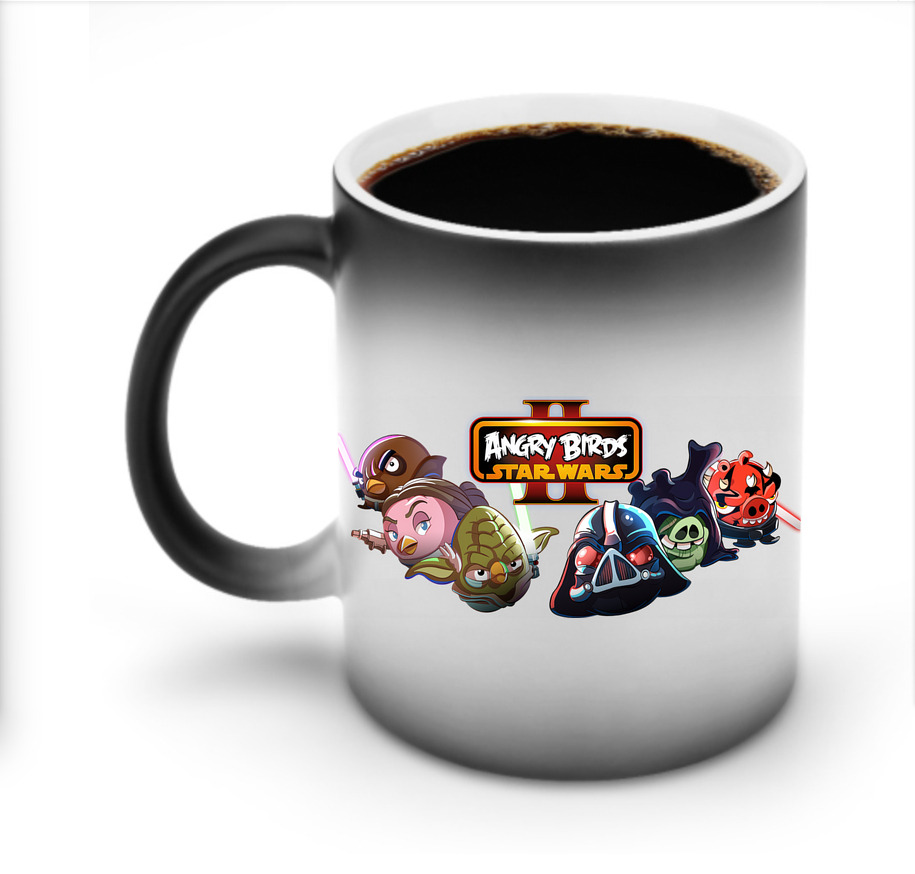 （画像用） Angry Birds アングリーバード 温度変色マグカップ