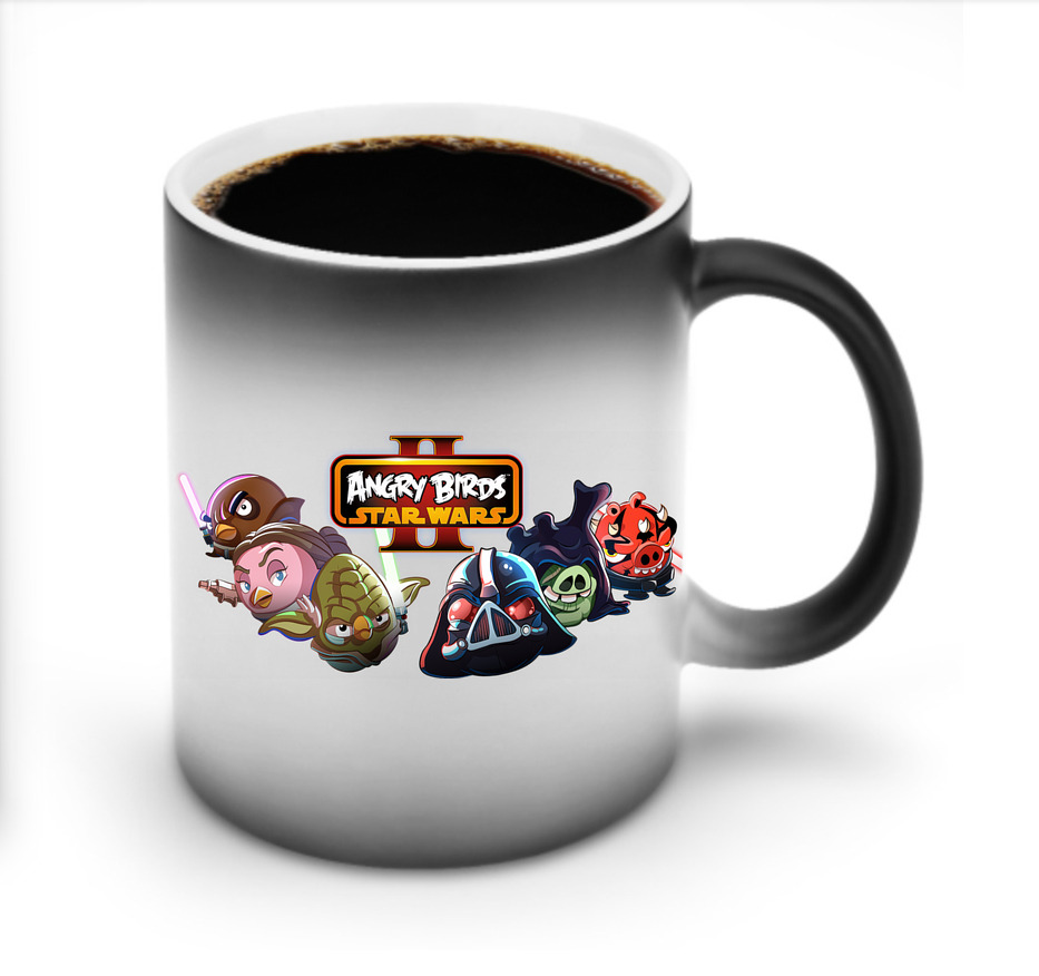 （画像用） Angry Birds アングリーバード 温度変色マグカップ