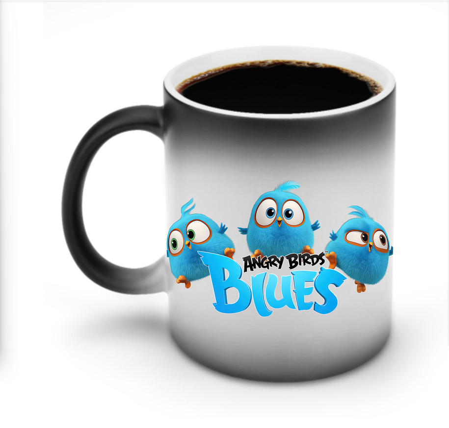 （画像用） Angry Birds アングリーバード 温度変色マグカップ