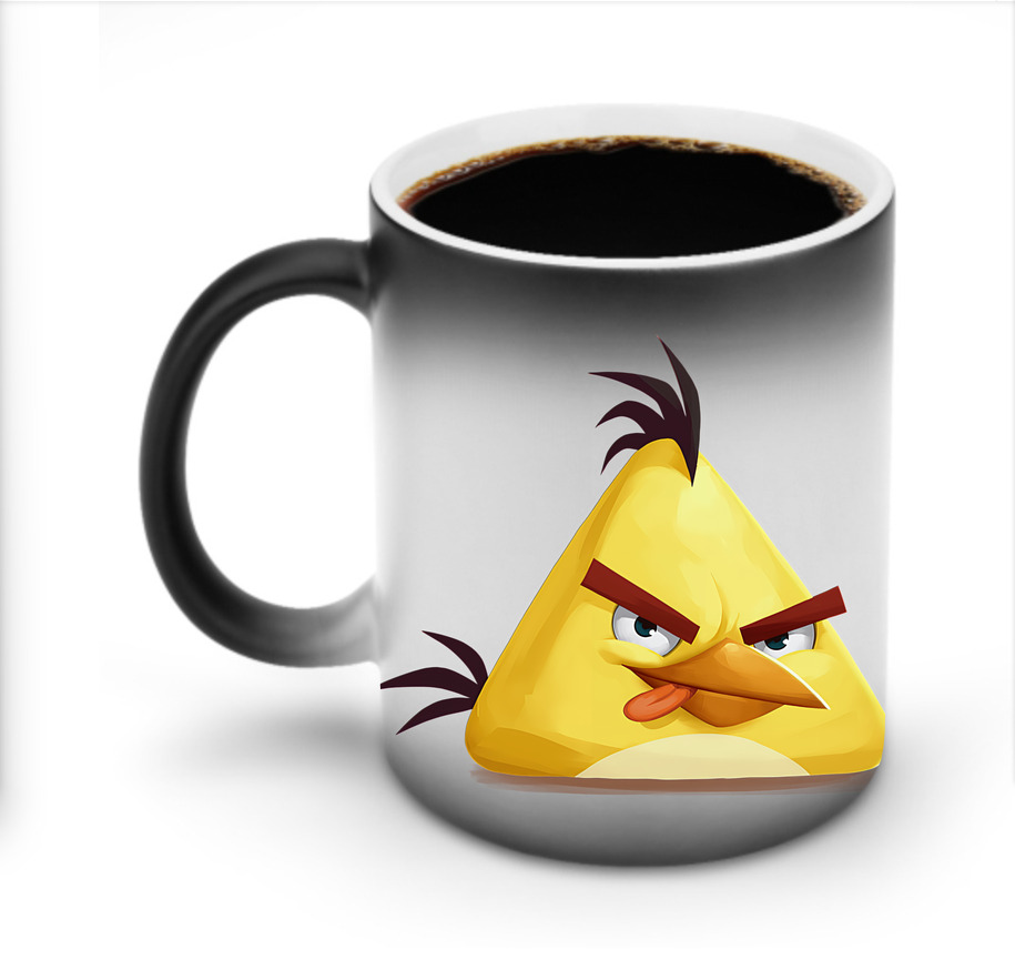 （画像用） Angry Birds アングリーバード 温度変色マグカップ