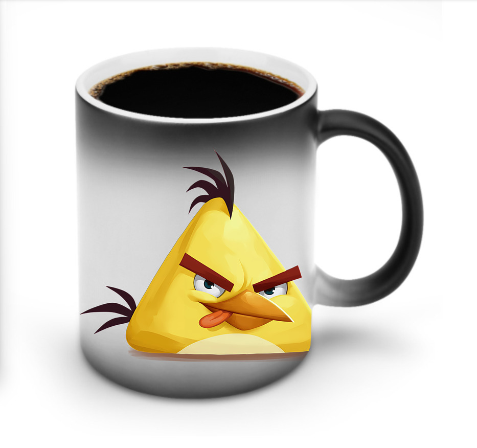 （画像用） Angry Birds アングリーバード 温度変色マグカップ