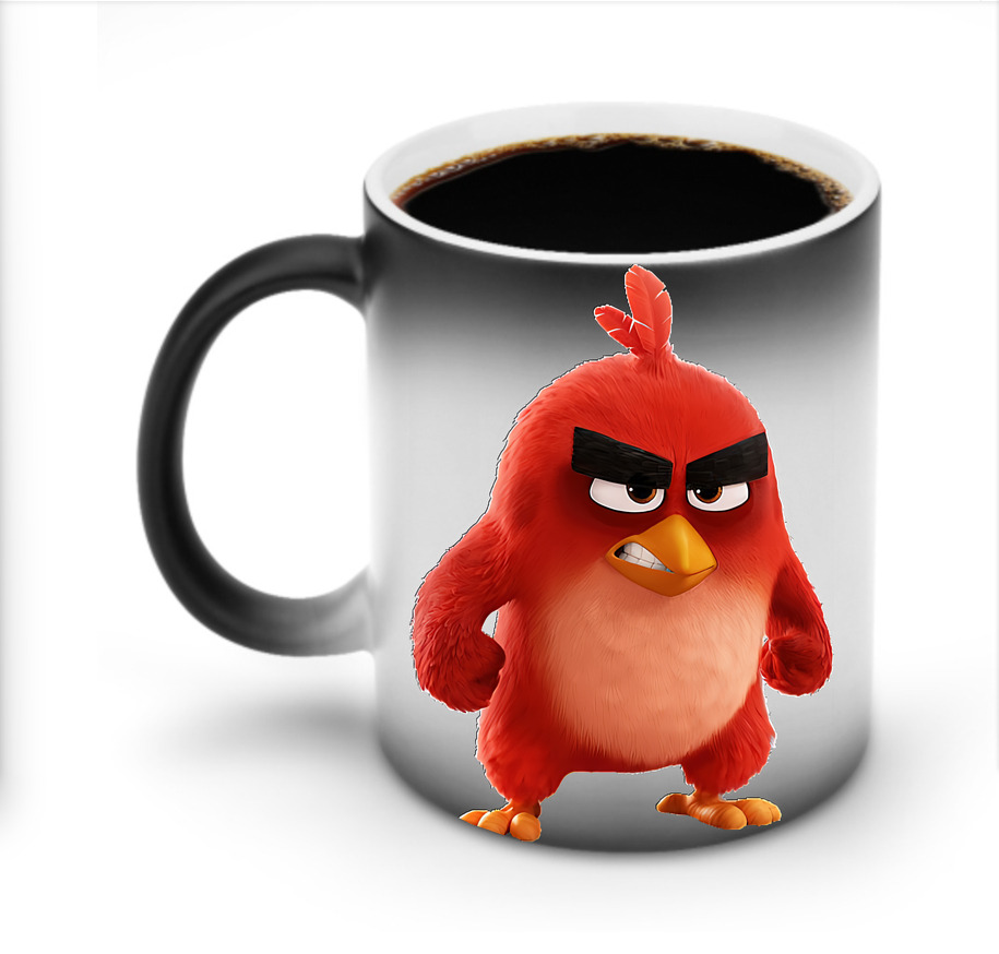 （画像用） Angry Birds アングリーバード 温度変色マグカップ