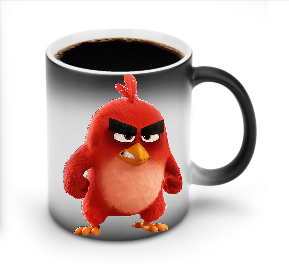 （画像用） Angry Birds アングリーバード 温度変色マグカップ