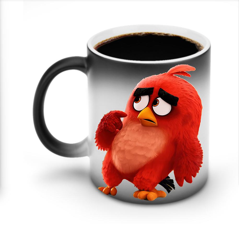 （画像用） Angry Birds アングリーバード 温度変色マグカップ