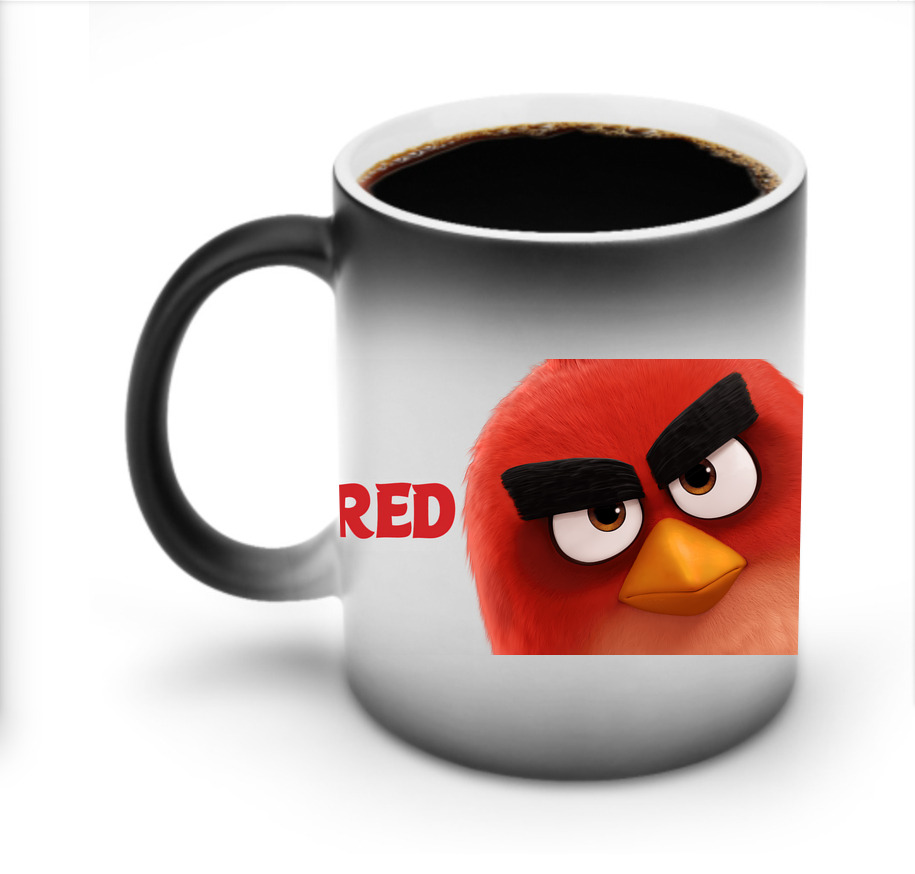 （画像用） Angry Birds アングリーバード 温度変色マグカップ
