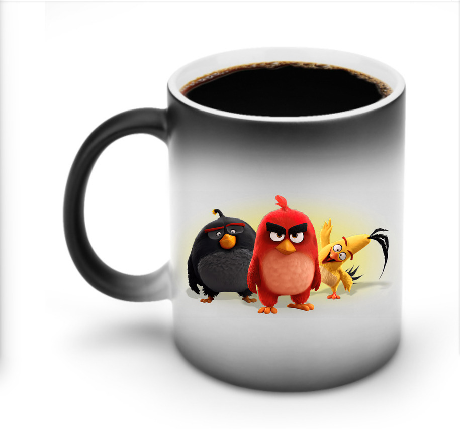 （画像用） Angry Birds アングリーバード 温度変色マグカップ