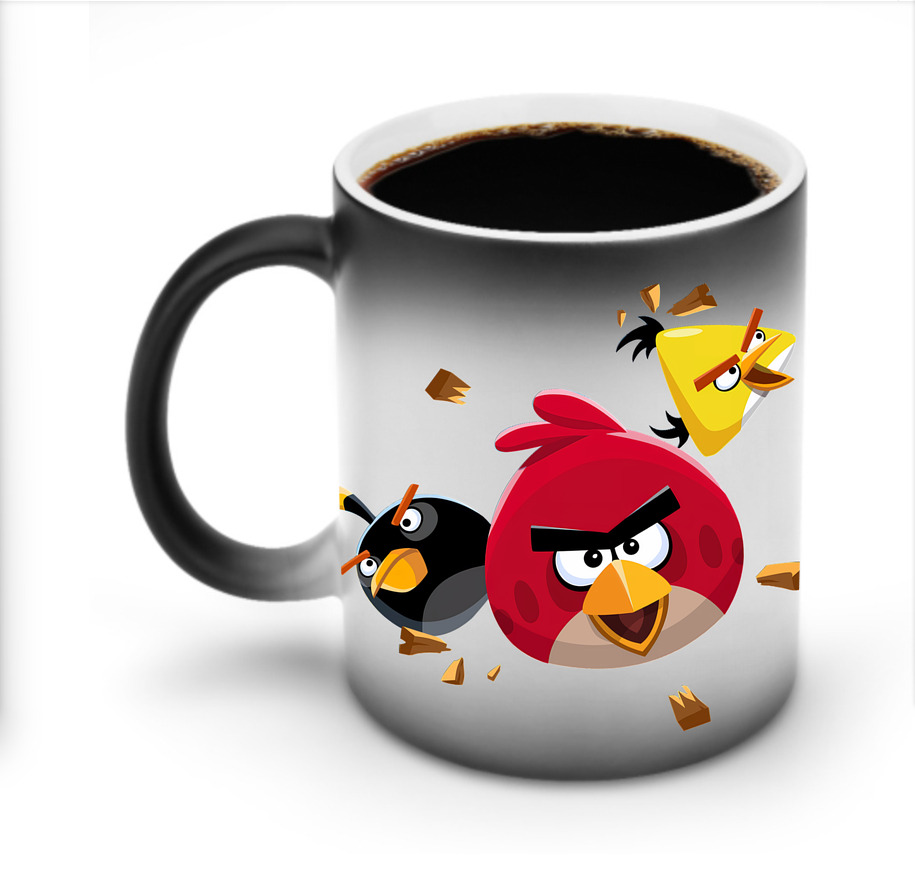 （画像用） Angry Birds アングリーバード 温度変色マグカップ