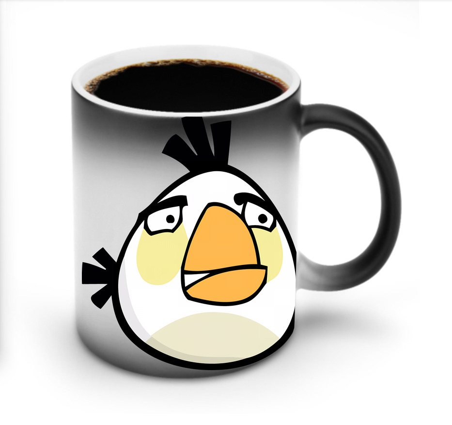 （画像用） Angry Birds アングリーバード 温度変色マグカップ