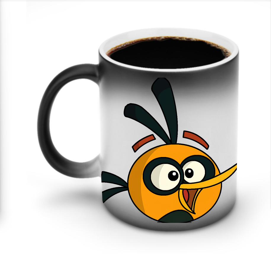 （画像用） Angry Birds アングリーバード 温度変色マグカップ