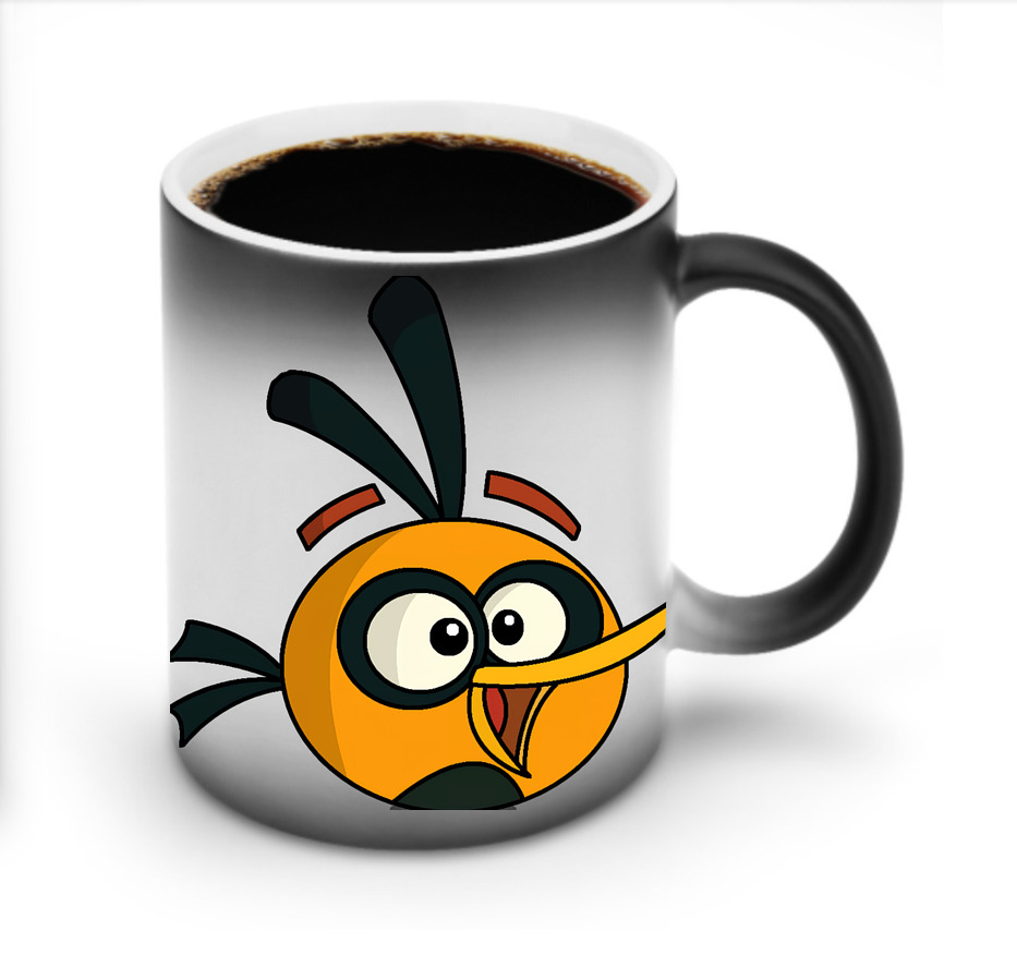 （画像用） Angry Birds アングリーバード 温度変色マグカップ