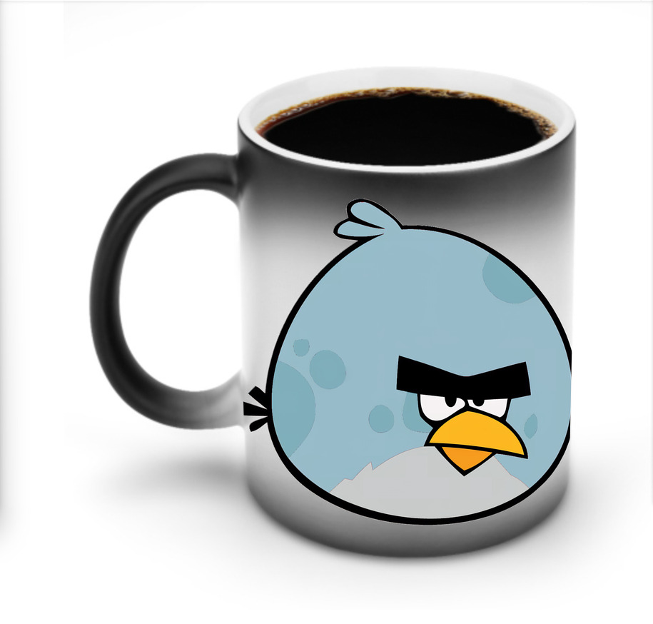 （画像用） Angry Birds アングリーバード 温度変色マグカップ