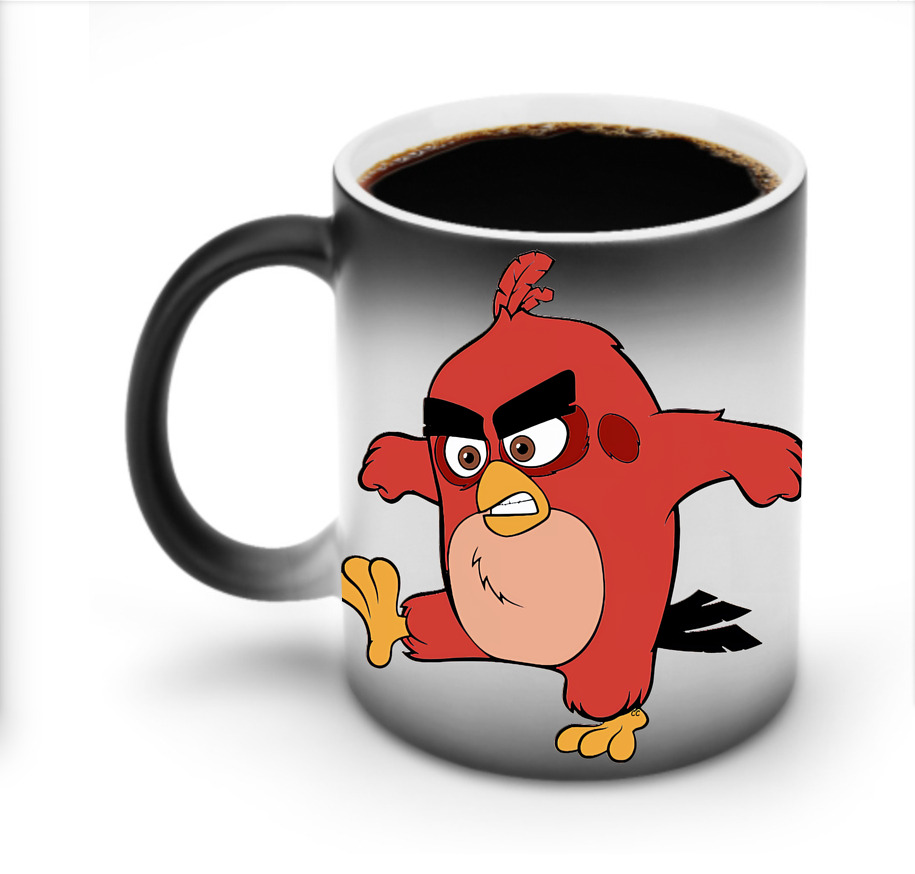 （画像用） Angry Birds アングリーバード 温度変色マグカップ