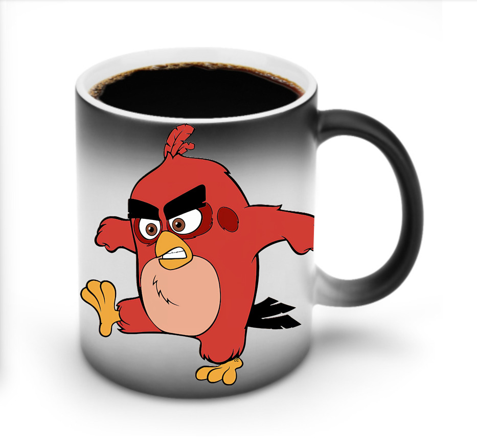 （画像用） Angry Birds アングリーバード 温度変色マグカップ