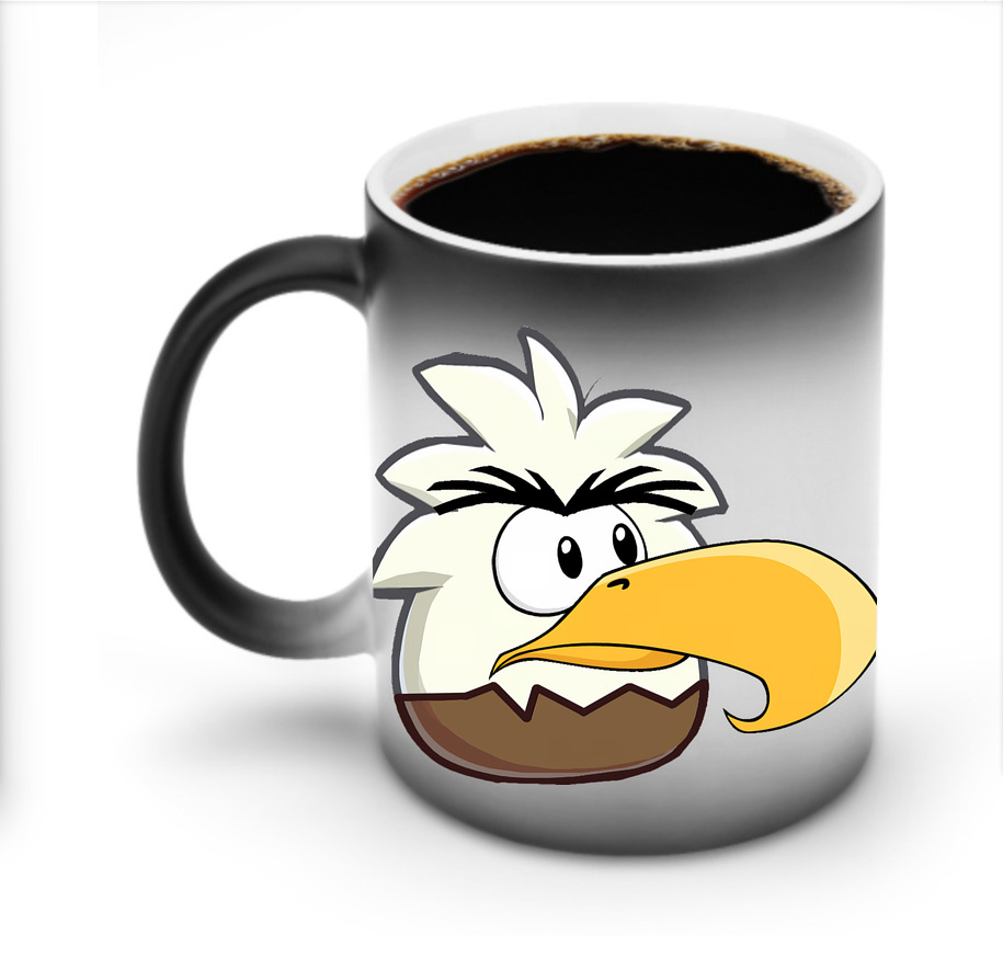 （画像用） Angry Birds アングリーバード 温度変色マグカップ