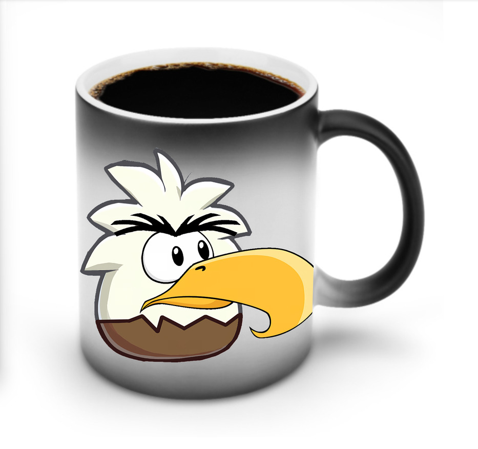 （画像用） Angry Birds アングリーバード 温度変色マグカップ