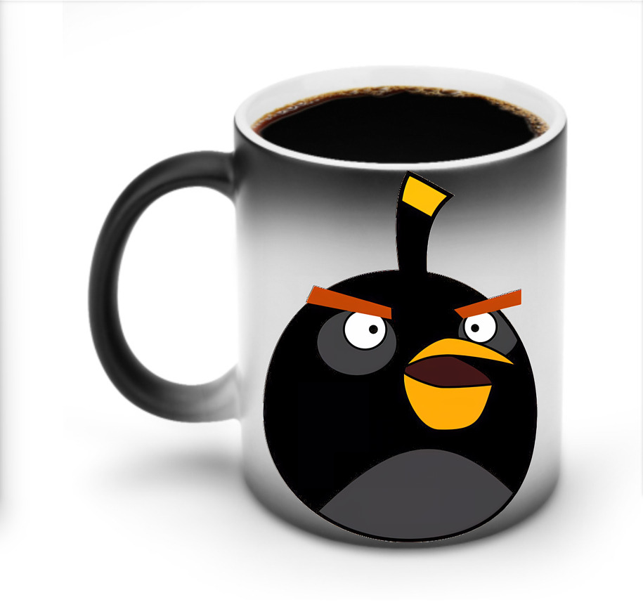 （画像用） Angry Birds アングリーバード 温度変色マグカップ