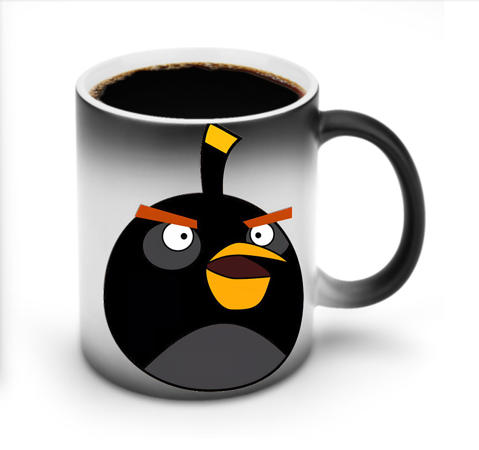（画像用） Angry Birds アングリーバード 温度変色マグカップ